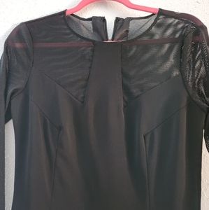 Jay goodfrey black mini dress